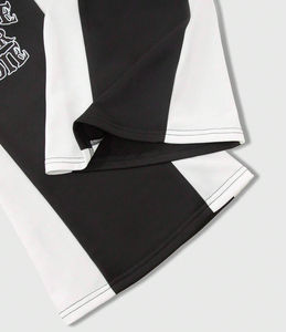 Pantalones de Hombre con Logotipo Personalizado, Estilo Hip Hop, Lavados, con Forro Polar, Impresión DTG, Cintura Elástica para Uso Casual, Pantalones Deportivos Acampanados - Product Image 6