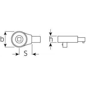 Stahlwille 22x28mm <b>Ratchet</b> Insert Tool Premium <b>Socket</b> for Versatile Use - Product Image 2