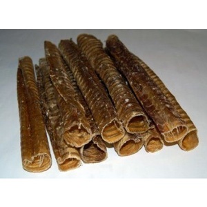 Palitos de tráquea de búfalo secos orgánicos para dientes y encías de animales - Product Image 3