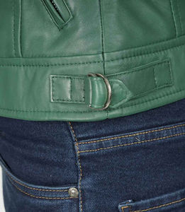 Personalized Design Real Lambskin Leather Women's Windproof Winter Moto Jacket Customizable 1 Piece CE Certified PU <b>Protectors</b> - Product Image 6