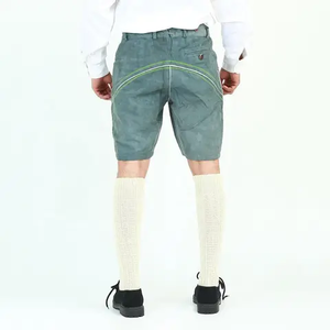 Pantalones cortos informales con cintura elástica para hombres y niños personalizados, pantalones cortos holgados para vacaciones en la playa de verano, ecológicos - Product Image 5