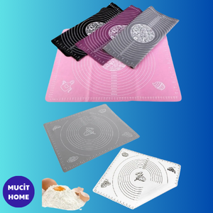 Large Silicone Dough <b>Rolling</b> <b>Mat</b> 45x65 cm Pastry Board - Product Image 1