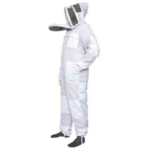 Traje de apicultura profesional con tela ligera de malla y protección contra picaduras de cuerpo completo - Product Image 4