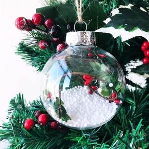 Bola colgante de cristal para decoraciones navideñas, bolas de cristal para decoración festiva y de jardín, venta directa al por mayor, buena calidad - Product Image 4