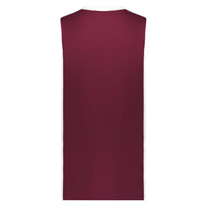 Maillot de basket-ball pour hommes à séchage rapide personnalisé OEM respirant réversible imprimé vêtements de l'équipe d'entraînement de basket-ball - Product Image 6