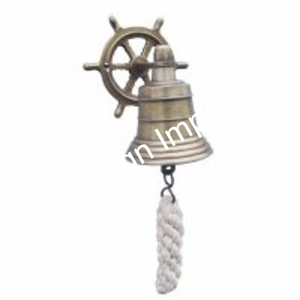 Campana de Latón Decorativa de Pared con Ancla Náutica de Alta Calidad, Campana del Titanic, Artículos de Decoración Modernos - Product Image 2