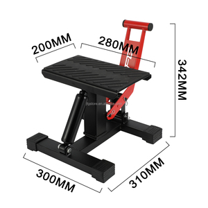Soporte de Elevación Universal JFG de Acero Inoxidable <span class=keywords><strong>para</strong></span> Motocicleta con Pedal Hidráulico, Gato de Reparación de <span class=keywords><strong>Moto</strong></span>, Taburete de Mantenimiento <span class=keywords><strong>para</strong></span> Garaje - Product Image 2