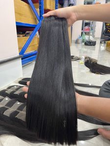 Vente en gros 12A Grade cuticules alignés vendeurs paquets de cheveux vierges crus vietnamiens 40 pouces de cheveux humains - Product Image 2