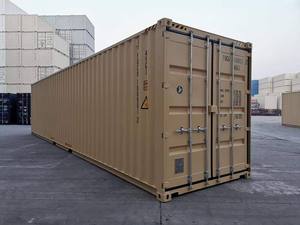 New 40ft High Cube Dry Container ISO CSC Certified Corten Steel Side Opening <b>Shipping</b> <b>Box</b> for Freight Transport - Product Image 1