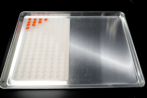 แม่พิมพ์เจลลี่รูปทรงกลมแบบแผ่นครึ่งแผ่น 180 ช่อง สำหรับทำลูกอมกัมมี่  พร้อมโลโก้สั่งทำได้ ปริมาณมาก วัสดุซิลิโคน  พร้อมบริการจัดส่ง - Product Image 3