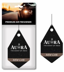 Désodorisant de voiture en papier de forme personnalisée, arbres suspendus de qualité supérieure, naturels, longue durée, plus de 100 parfums, étiquette privée, désodorisant d'ambiance - Product Image 3