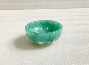 Tendance ustensiles de cuisine cadeau haute qualité à la mode résine époxy bol vaisselle salade bol de service vaisselle bol charismas cadeau - Product Image 5