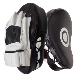 2025 almohadillas de enfoque de alta resistencia hechas a medida Focus Best Quty para hombres y mujeres almohadillas de entrenamiento de boxeo de cuero de PVC almohadillas de enfoque verdadero - Product Image 5