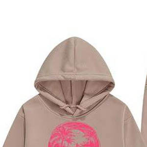 Sudadera con capucha y pantalones acampanados con estampado DTG personalizado para hombre, chándal, conjunto informal de 2 piezas, ropa de calle de moda - Product Image 2