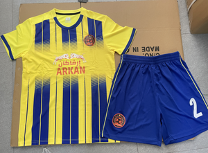Conjunto de uniformes de fútbol y fútbol impreso por sublimación personalizada de alta calidad, camiseta y camiseta de equipo personalizado, servicio OEM disponible - Product Image 5