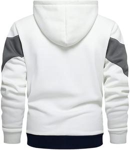 Chaqueta con Capucha de Alta Calidad, Cierre Clásico con Cremallera y Cordón, Gruesa, para Hombre - Product Image 2