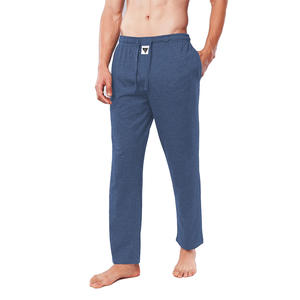 Men's Trendy Casual Pants 100% Cotton Canvas Sweatpants with <b>Drawstring</b> Closure Flat Front Mid Waist Casual <b>Trousers</b> - Product Image 6