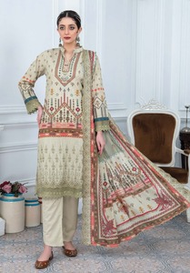 Trajes de césped de diseñador paquistaní más vendidos a precios al por mayor/Trajes de césped Jacquard de diseñador paquistaní 100% - Product Image 5