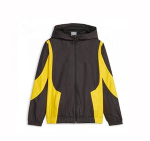 Chaqueta Cortavientos con Logotipo Personalizado OEM, Chaqueta Cortavientos Deportiva para Hombre con Cremallera Completa - Product Image 1