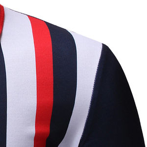 Polos lisos con logotipo totalmente personalizado, camisetas de polo de verano bordadas de alta calidad para hombre con ajuste Regular suave que absorbe la humedad - Product Image 4