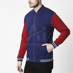 Chaqueta de Letterman ligera de temporada de invierno, chaqueta de Letterman de nuevo estilo hecha a medida para hombres - Product Image 4