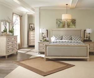 Table de chevet de chambre à coucher au design moderne à bas prix JY avec tiroir en panneaux de particules et couleur bois naturel - Product Image 4