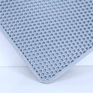 FADE PE Cat Litter Pad Fácil de Limpar Impermeável e à Prova de Urina cat Litter Pad Anti-Scratch Non-Slip Pet Litter Trapping Rug - Product Image 3