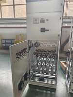 Armoire de distribution électrique industrielle étanche OEM, armoire de commande électrique intérieure, protection IP40, construction en acier laminé à froid