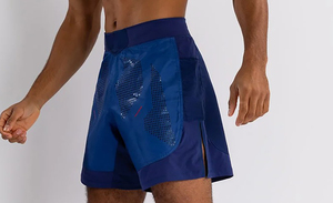 กางเกงขาสั้น MMA ต่อสู้สำหรับผู้ใหญ่ทุกสี2025โลโก้ออกแบบได้ตามต้องการ - Product Image 4