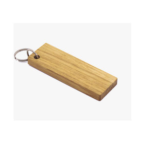 Porte-clés en bois couleur bois naturelle différente taille moyenne logo personnalisé porte-clés en bois mendier et boîte à bijoux - Product Image 6