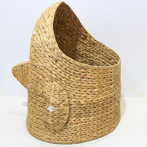 Artex Dong Thap Grand panier de rangement tissé en jacinthe d'eau Panier fait main durable pour un usage domestique et l'organisation de la maison - Product Image 4