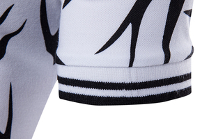 Spandex/algodón con estampado personalizado más vendido para camisas, camisetas, ropa informal para hombres, de 180g tela de lona, diseño de bolsillo, antiarrugas - Product Image 4