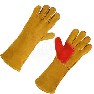 Safety Work Wear Welding Gloves Heavy Duty <b>Industrial</b> Welding Gloves High <b>Manufacturers</b> Welding Gloves - Product Image 4