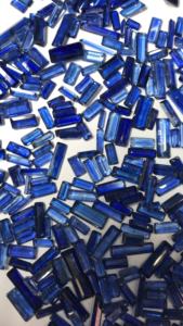 พลอยไคยาไนต์อิจิสีฟ้าธรรมชาติที่ผ่านการรับรองแล้วเจียระไนเป็นรูปวงรีและตัดเป็นทรงกลมสำหรับการทำเครื่องประดับ - Product Image 4