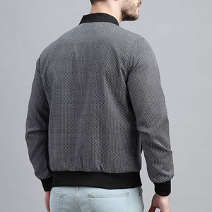 Chaqueta de bombardero de invierno para hombre cómoda personalizada con cuello levantado informal impermeable de piel de oveja para uso diario a un precio - Product Image 6