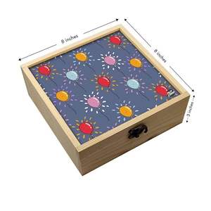 Caja de Joyería de Madera con Diseño Impreso, Elegante y Vintage, Diseños Personalizados, Almacenamiento para Productos Hechos a Mano de Primera Calidad, Venta al Por Mayor - Product Image 2
