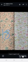 Tissu brodé Georgette, tissu éponge 100% coton, rouleaux de tissu polyester, tissu textile, tissu en coton