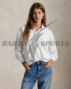 Pull décontracté d'hiver pour femme, de très haute qualité, à boutons sur le devant, col personnalisé, 100% laine, anti-boulochage, respirant - Product Image 2