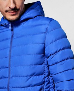Veste matelassée d'hiver personnalisée OEM pour hommes duvet en polyester respirant avec fermeture à glissière pour l'extérieur et la randonnée - Product Image 4