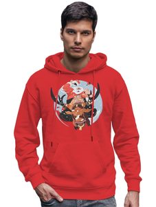 Sweatshirt à capuche de Noël unisexe imprimé graphique coupe décontractée imprimé par sublimation pour Noël et le bricolage - Product Image 6