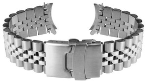 Unisex GD018 Luxury Curved Smart <b>Watch</b> Band Breathable Waterproof Stainless Steel <b>Watch</b> Band 20-22mm <b>Watch</b> Accessories & Parts - Product Image 6