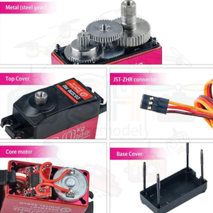 DS3230PRO 30KG 고토크 디지털 서보 모터, 방수 메탈 기어 180/270 °   1/8 1/10 RC 자동차 보트 로봇 FPV 드론 아두이노용 - Product Image 6