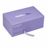 Maßgefertigte Versandbox Wellpappe Postversandkarton Verpackung