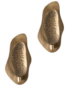 Aplique de pared de metal cobre Vintage boda fiesta pared arte pared acentos a granel espejos hechos a mano lámparas - Product Image 1