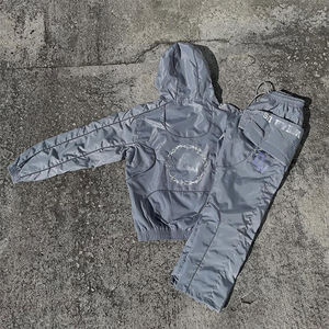 Ventes en gros de survêtements personnalisés imprimés, streetwear, ensemble 2 pièces, sweat-shirt en molleton technique en coton de designer, survêtements pour hommes - Product Image 4