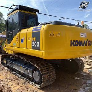 Excavadora Komatsu PC200 Usada, 20 Toneladas, Cucharón de 1m³, Marca Japonesa Original, Excavadora de Orugas Grande, Pocas Horas, Certificación CE, Segunda Mano - Product Image 6