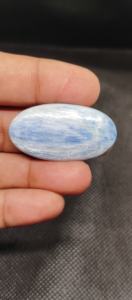 Vente en gros de cristal de kyanite bleu de qualité supérieure, cabochon en pierre précieuse naturelle pour la fabrication de bijoux, tailles mélangées - Product Image 2