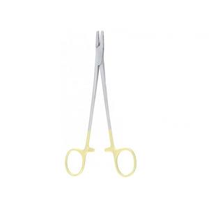 Porte-aiguilles manuel en acier Hosanna Surgical, best-seller, droit, 5,5 pouces, 14 cm, forceps de suture HS-1125-71 - Product Image 5
