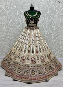 Pure Bandhani combinar estilo Panetar Lehenga choli - Product Image 2