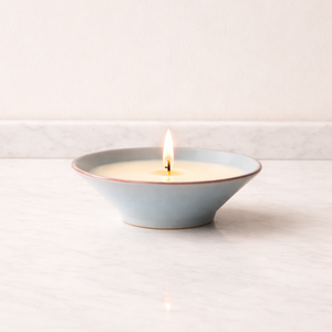 Recipiente de Cerámica Ancho para Velas, con Base Elevada, Acabado Mate Suave, Resistente al Calor, Duradero, Reutilizable, para una Sola Vela, Decoración del Hogar - Product Image 4